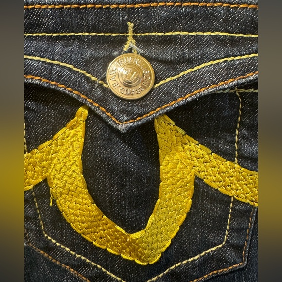 Authentic y2k Sexy True Religion Denim Jeans - Picture 4 of 7